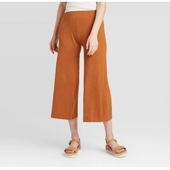 Target Pumpkin Knit Culottes XXL and Small - Picture 1 of 4